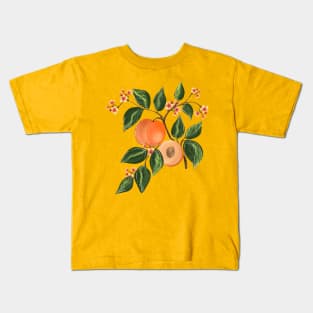 Peach pattern 2 Kids T-Shirt